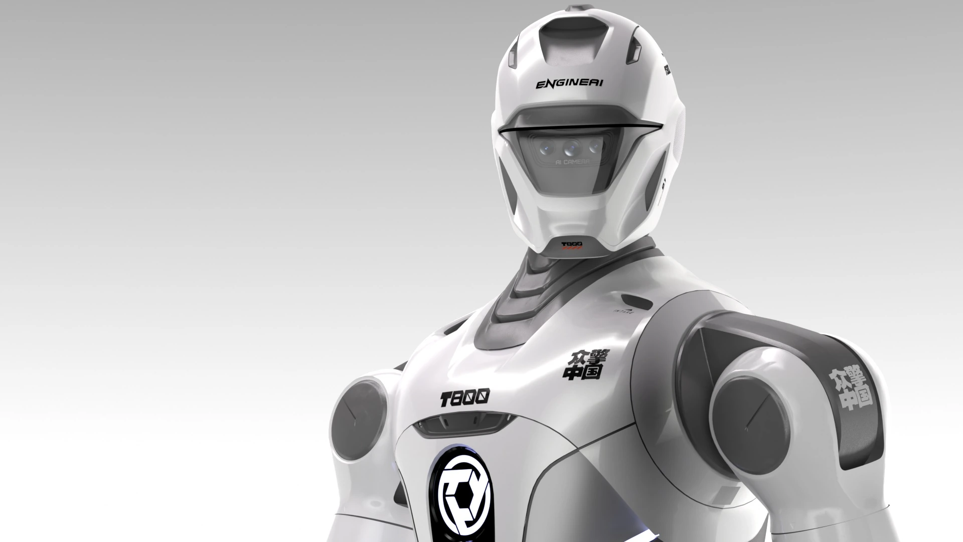 众擎 T800 人形机器人官方产品图